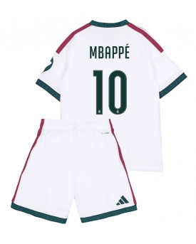 Billige Fotballdrakt Real Madrid Kylian Mbappe #10 Replika Hjemmedraktsett Barn 2026-27 Kortermet (med bukser)